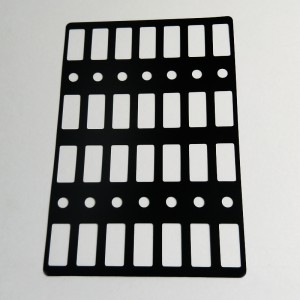 0.25 Изолационен лист за забавяне на пламъка за забавяне на пламъка BLACK лесен за огъване обработка на едро